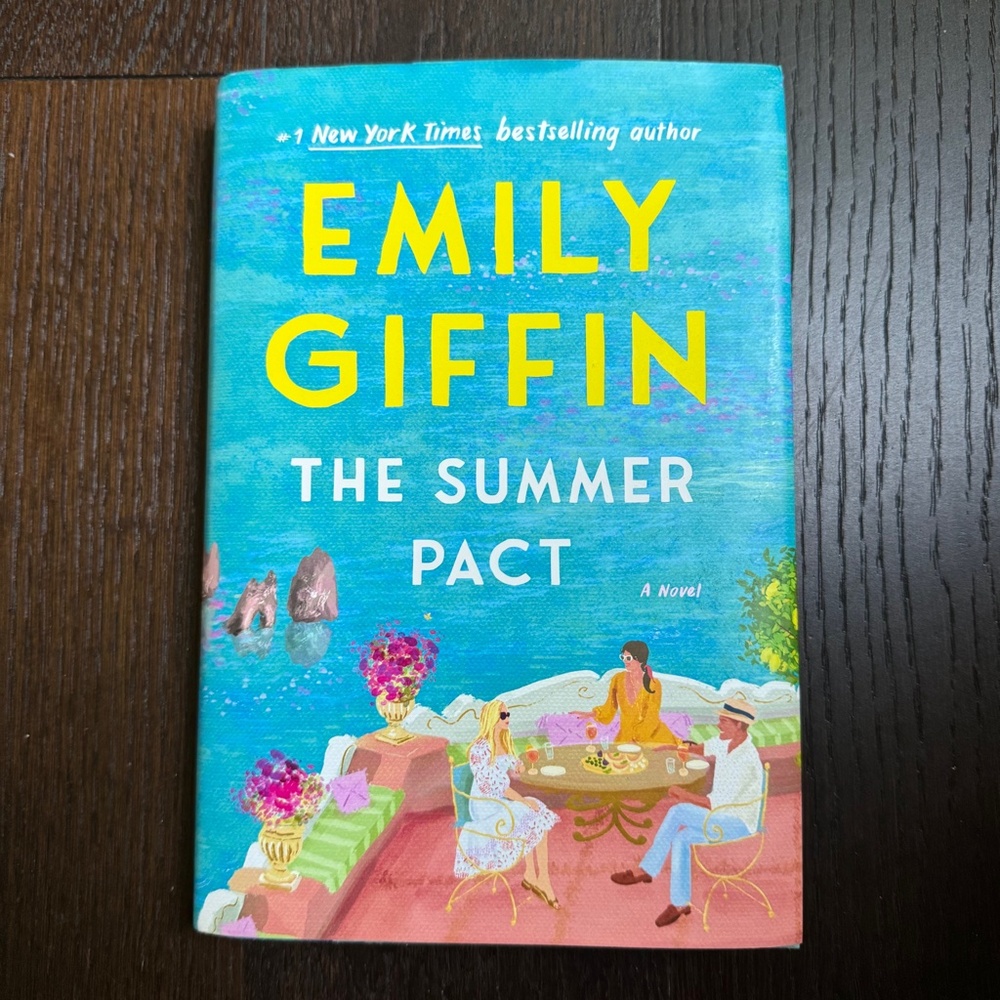 The Summer Pact by Emily Giffin Hardcover Book